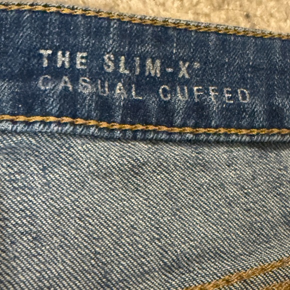 Spanx The Slim-X High Rise Ankle Jeans Medium Wash Slimming Denim Size 29 - Picture 6 of 6